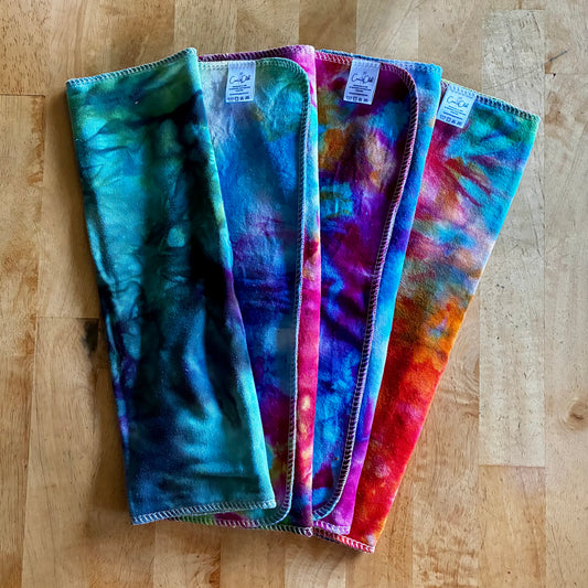 Hand-dyed Trifolds
